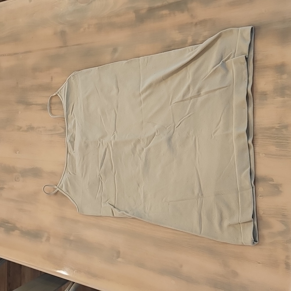 Extra Long Beige Camisole